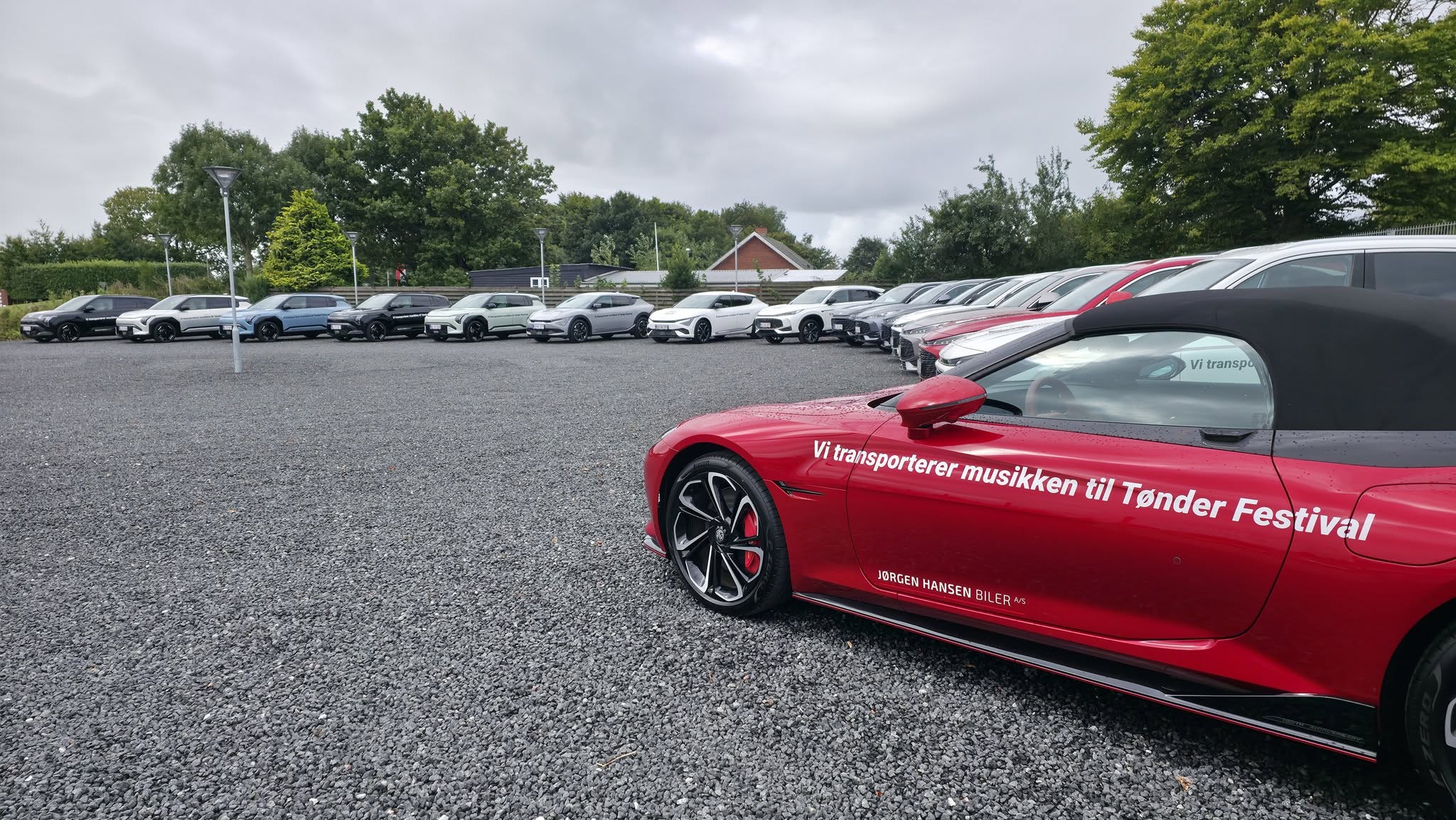 Vi transporterer musikken til Tønder Festival - Jørgen Hansen Biler