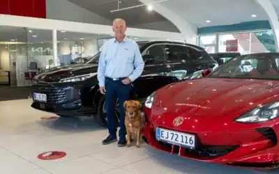 Jørgen Hansen Biler A/S udvider – Bliver autoriseret forhandler & værksted af MG i Skærbæk