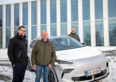 Jørgen Hansen Biler leverer 20 MGS5 EV til Tønder Kommune