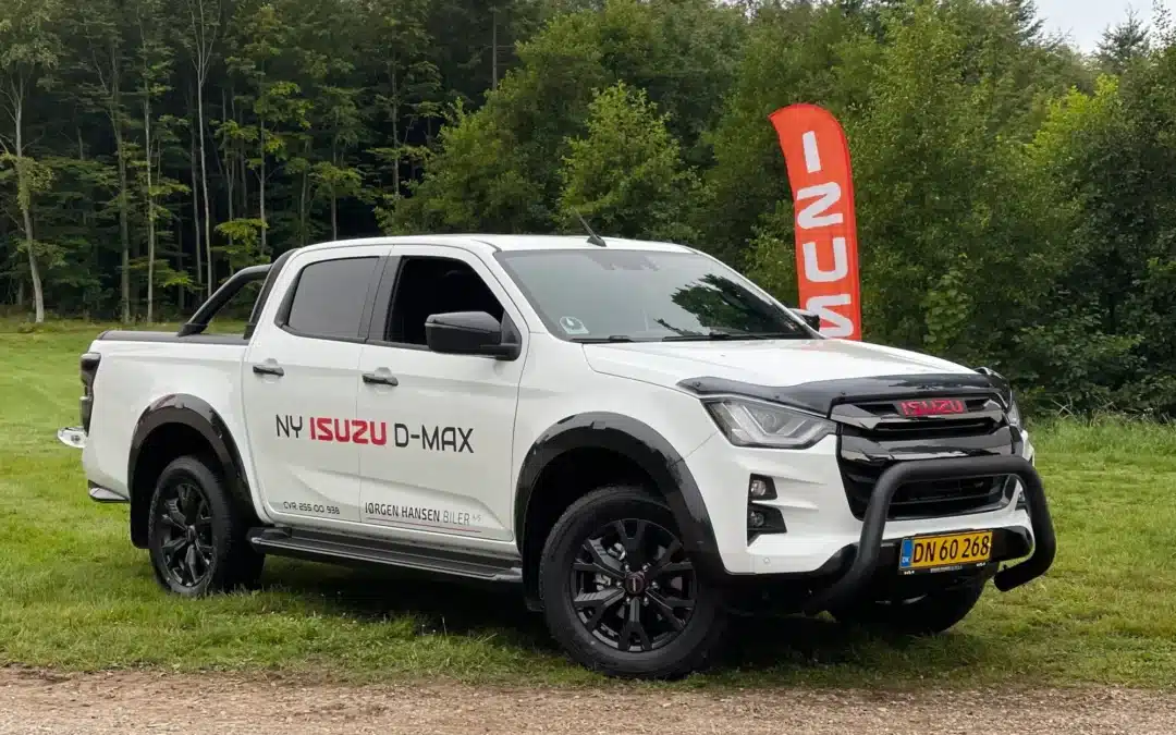 ISUZU D-MAX kan nu køre på HVO100 – grønnere drift uden kompromis