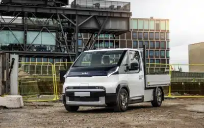 Kia PV5 Chassis Cab: Fleksibel el-varebil klar til opbygning