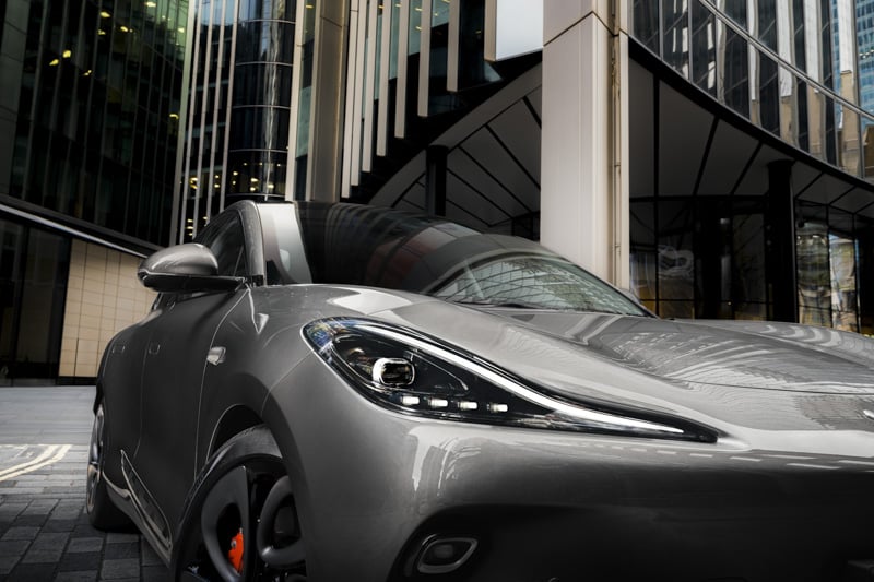 MG IM6 elektrisk SUV set forfra