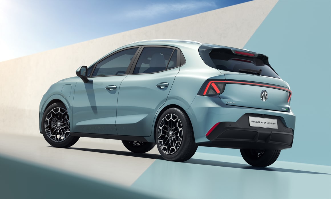 MG4 EV Urban - Ny elektrisk hatchback fra kun 179.999,- MG4 EV Urban - Ny elektrisk hatchback fra kun 179.999,-