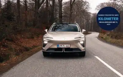 Elbiler i vinterkulde: MGS6 EV og Kia EV4 ligger solidt