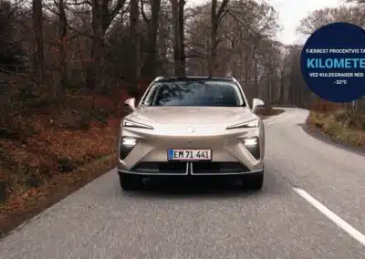 MGS6 EV taber mindst rækkevidde i kulden & Kia EV4 ligger i top