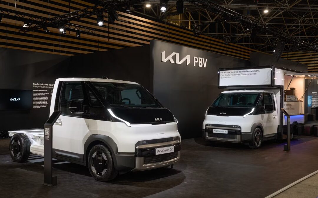 Kia PV5 Chassis Cab blev præsenteret på SOLUTRANS 2025