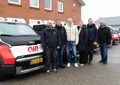 Jørgen Hansen Biler leverer 6 Kia PV5 Cargo til Carl W. Reis A/S
