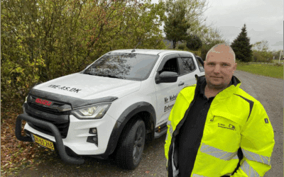 Isuzu D-Max i entreprenørbranchen – driftssikkerhed i praksis
