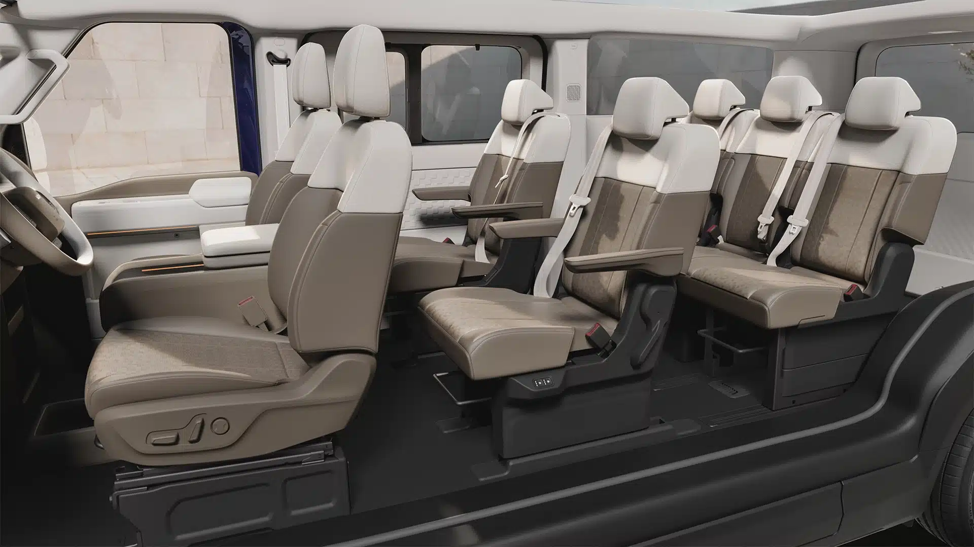 Kia PV7 passanger interior - 2027